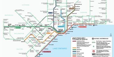 Автовокзал Торонто карте