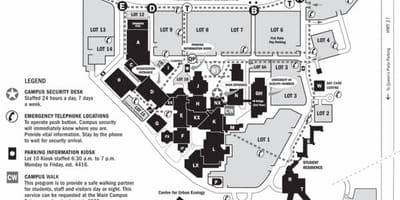 Хамбер колледж Северо-Campus карту